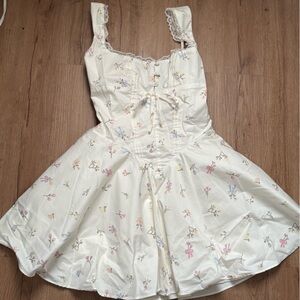 Babyboo Antonella Mini Dress - Multi Floral Print